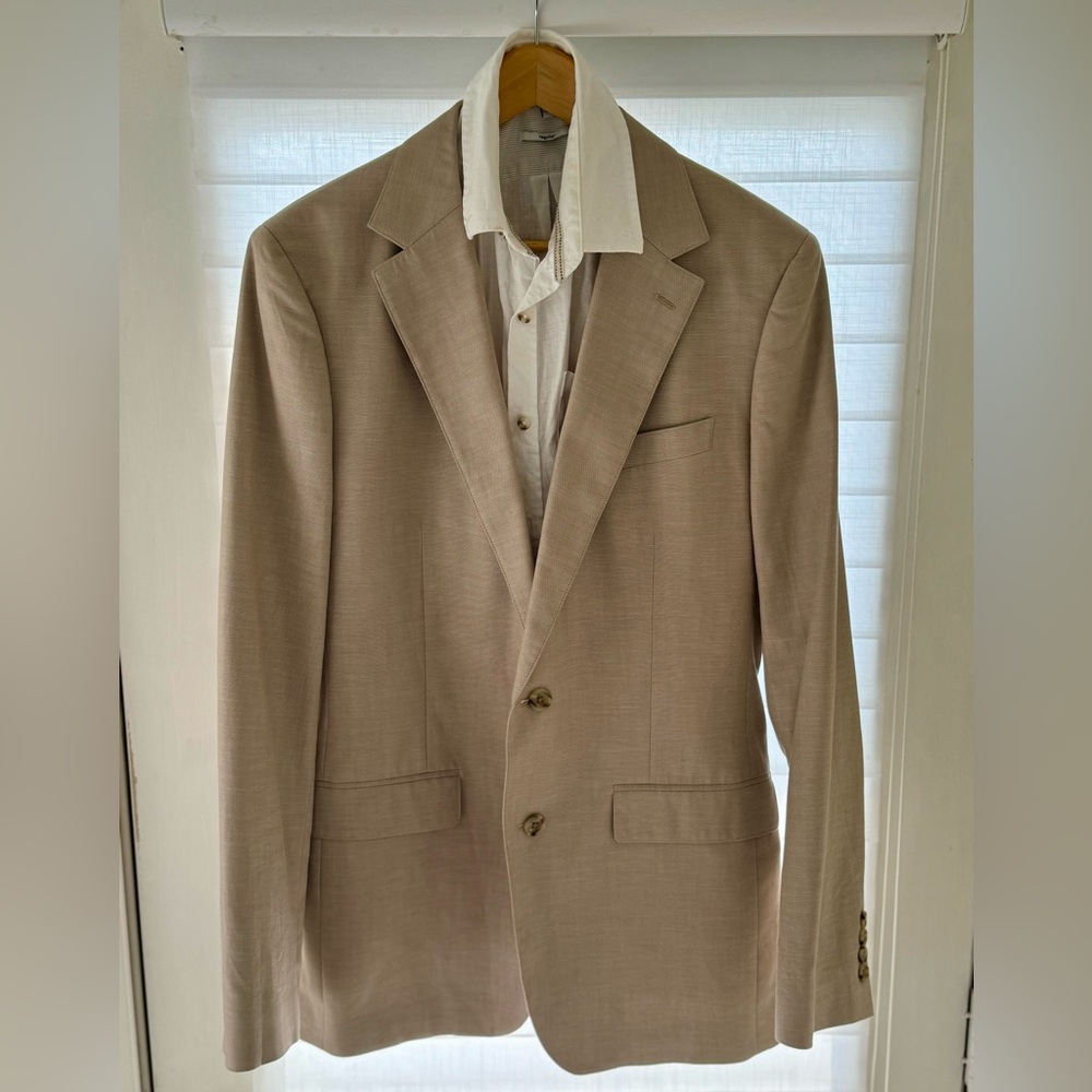 Bonobos Men’s Slim Fit Blazer - Sand 40L
